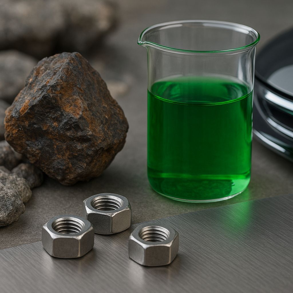 رحلة عنصر الكروم: من الصخور إلى الصناعات اللامعة